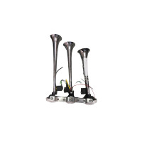 AIR HORN 3 PIPE CHROME RX-C010 (G-10 19)